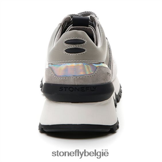 Stonefly Simply Lady 4 velours/textiel gletsjer grijs 444TZ39 vrouwen schoenen