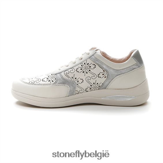Stonefly aurora 20 nappa lth wit/zilver 444TZ96 vrouwen schoenen