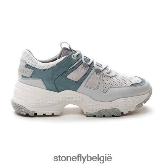 Stonefly futura 10 nappa lth/nabuk/velours blauw 444TZ48 vrouwen schoenen