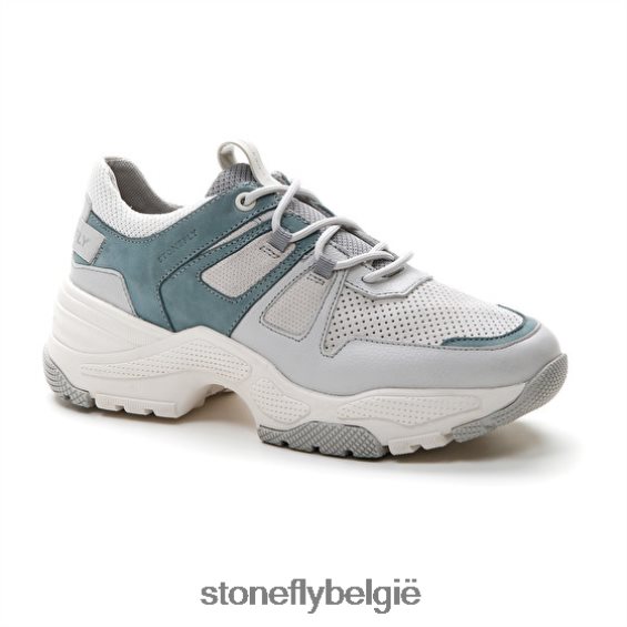 Stonefly futura 10 nappa lth/nabuk/velours blauw 444TZ48 vrouwen schoenen