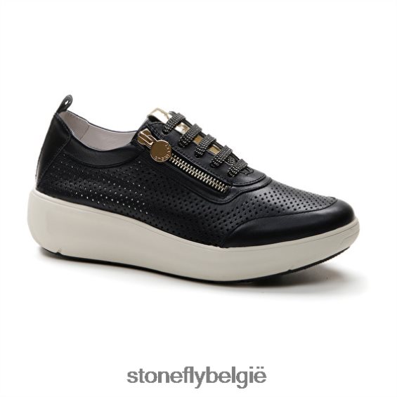 Stonefly rock 25 nappa lth zwart 444TZ92 vrouwen schoenen