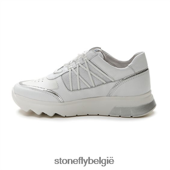 Stonefly spock 34 nappa lth/textiel wit 444TZ58 vrouwen schoenen