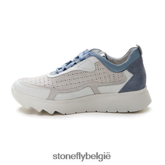 Stonefly spock 36 nappa lth/velours blauw 444TZ54 vrouwen schoenen