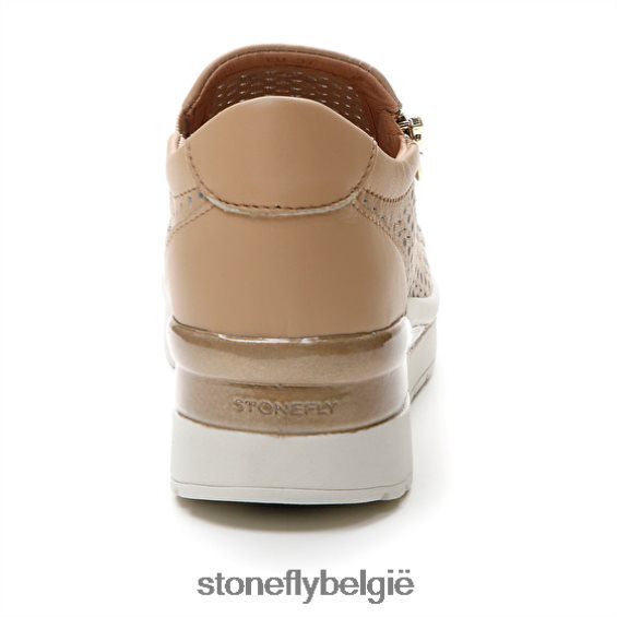 Stonefly creme 25 nappa lth lichtbruin 444TZ90 vrouwen schoenen