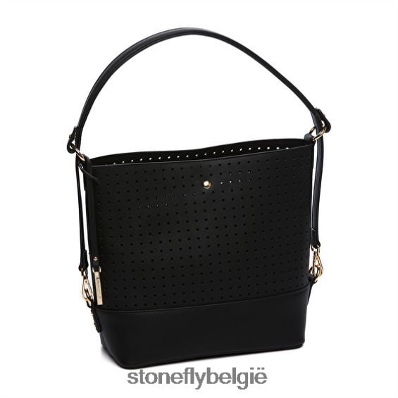 Stonefly borsa milva 1 zwart 444TZ292 vrouwen Tassen