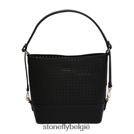 Stonefly borsa milva 1 zwart 444TZ292 vrouwen Tassen